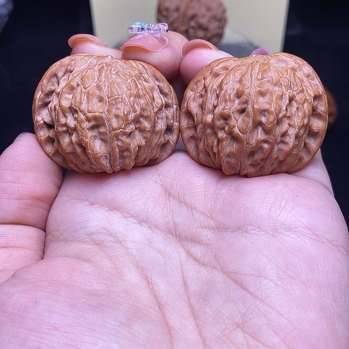 核桃把件37全品磨盘158