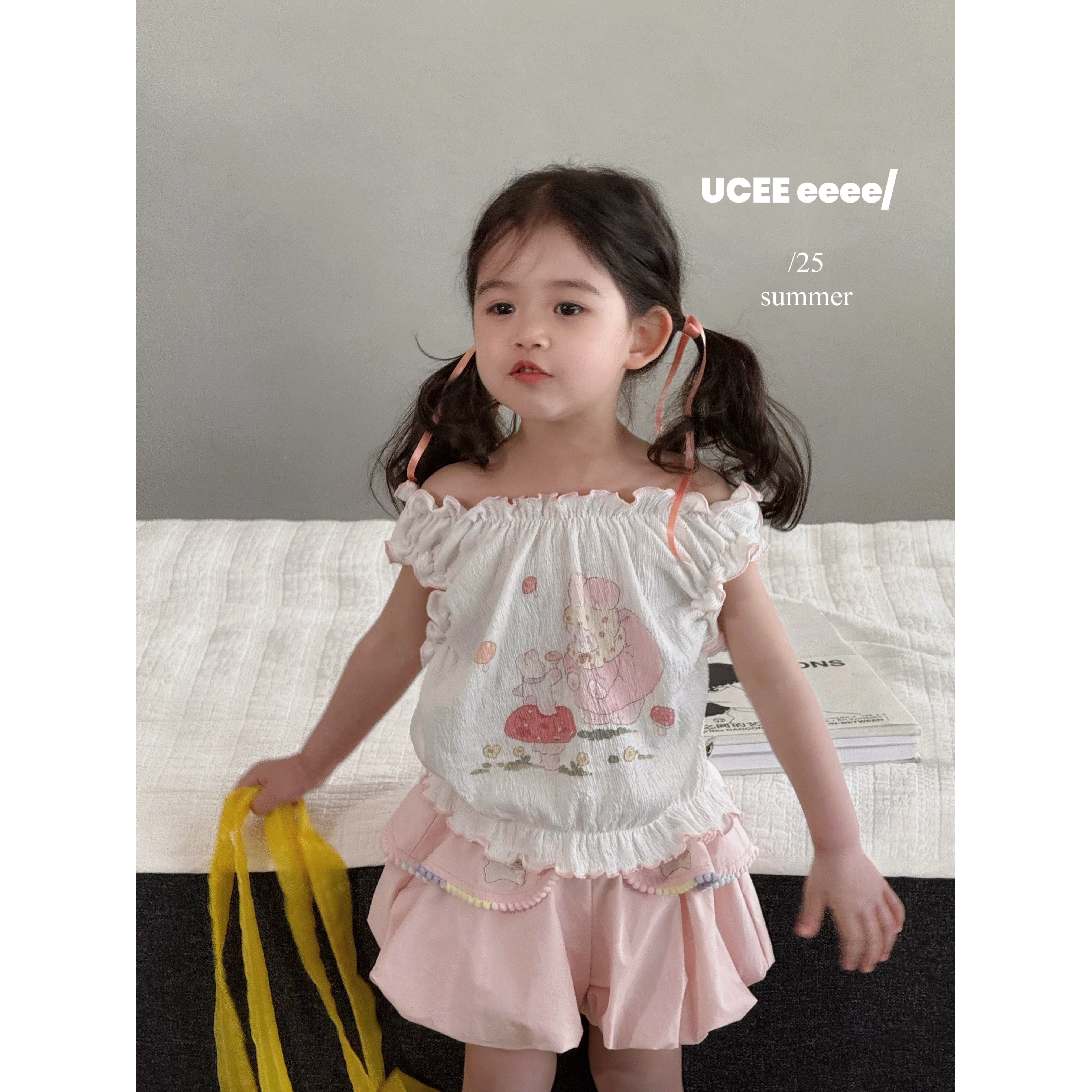 AC41~釉兮·25夏~小兔背心T恤U268031