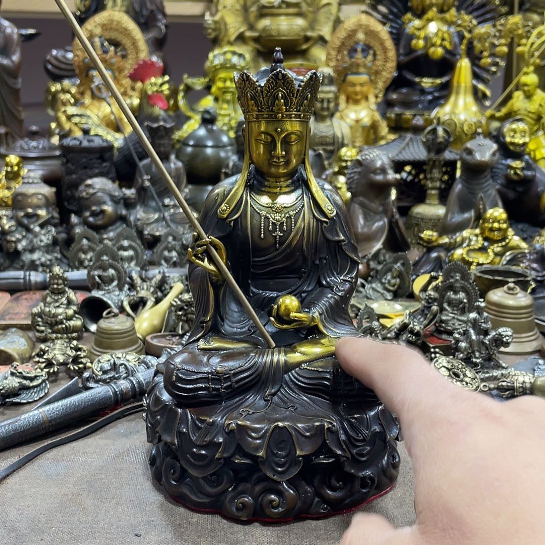 大***愿黄铜材质精品摆件