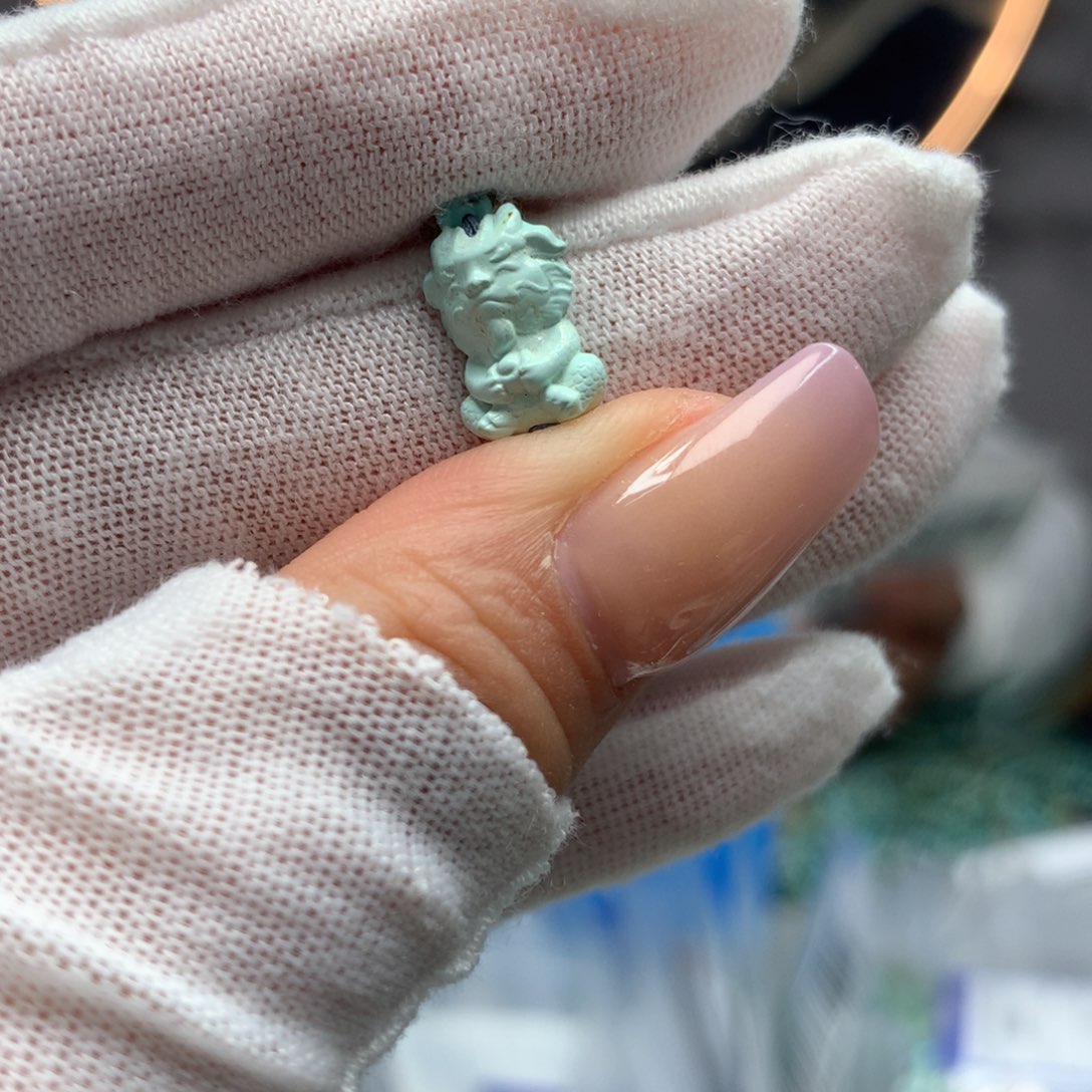 绿松石挂件未镶嵌