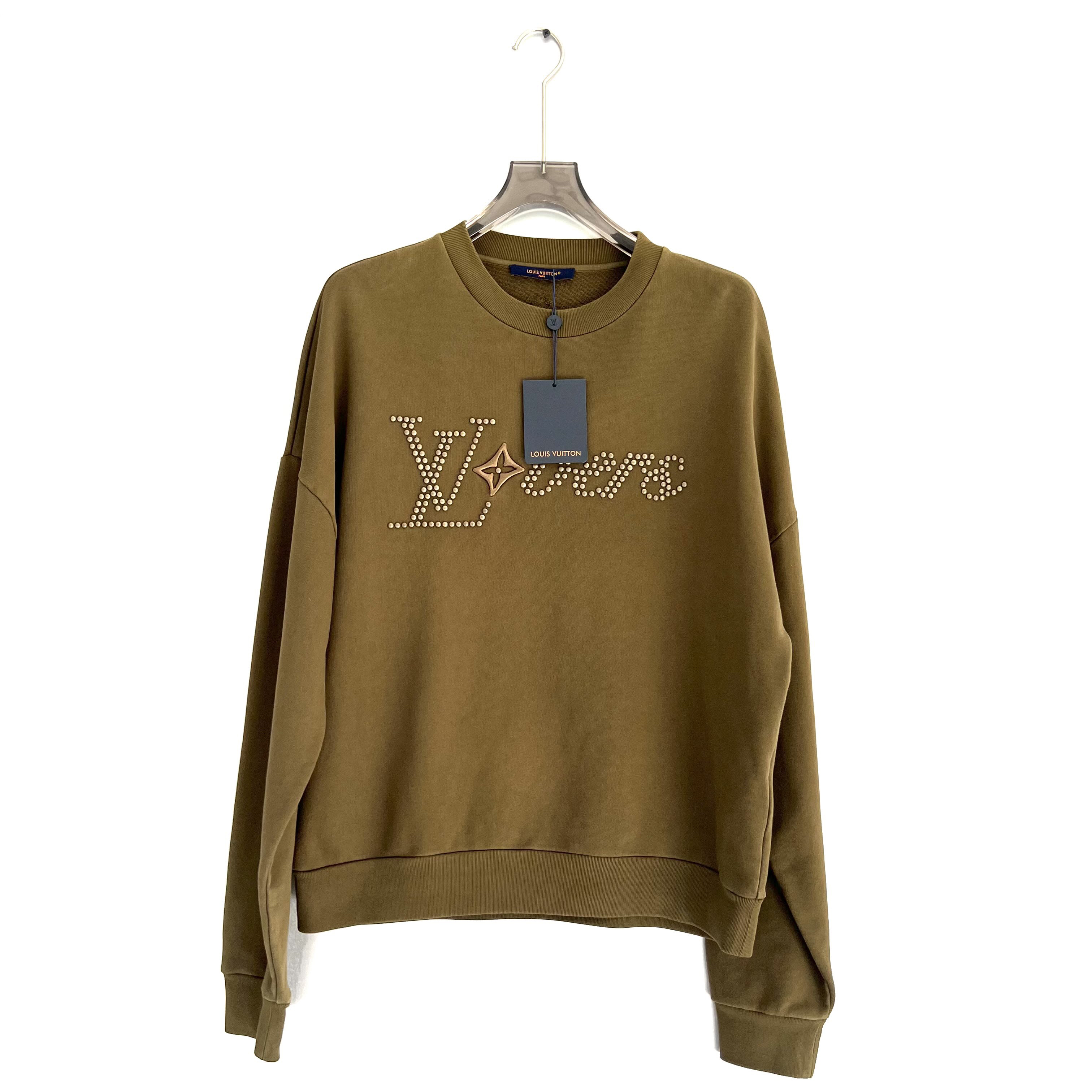 未使用 LouisVuitton/路易威登 菲董铆钉卫衣/S码（北京）