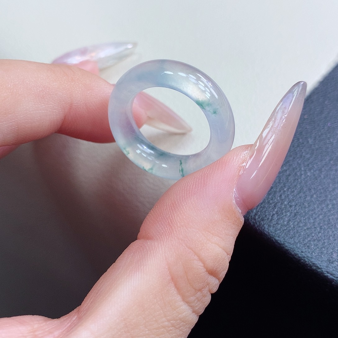 未镶嵌戒指翡翠10号