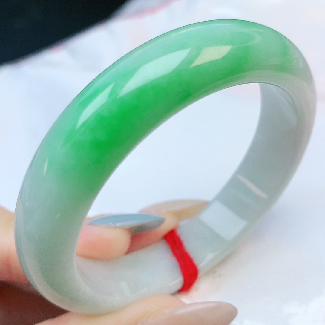 未镶嵌手镯翡翠51圈口882506