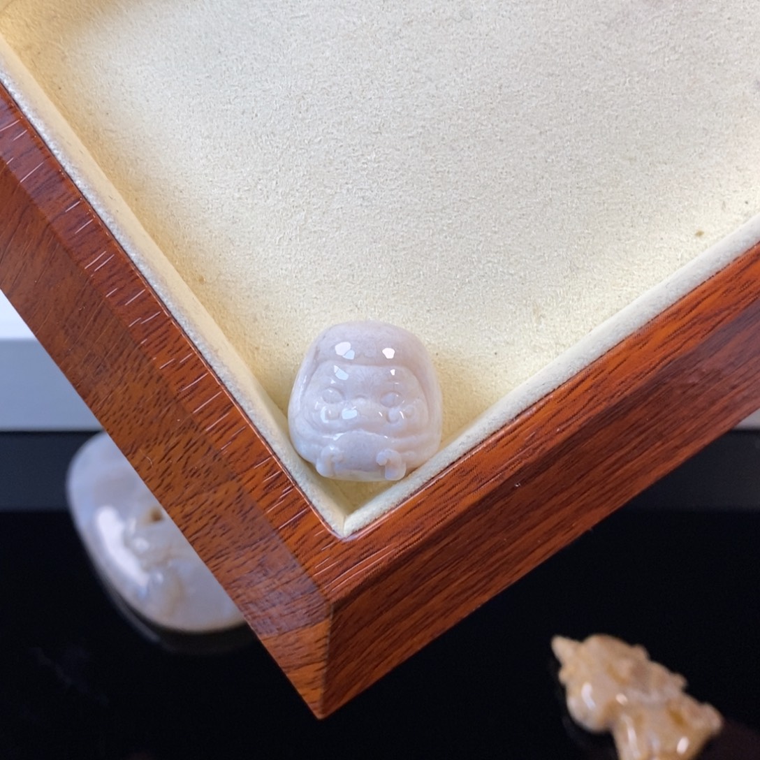 硅化珊瑚（珊瑚玉）未镶嵌颈饰7