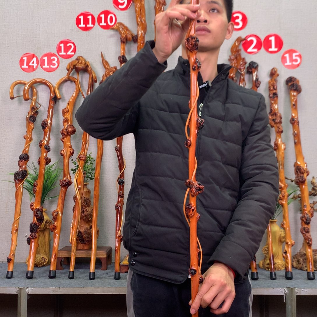 黑果木天然实木带自然纹裂介意勿拍