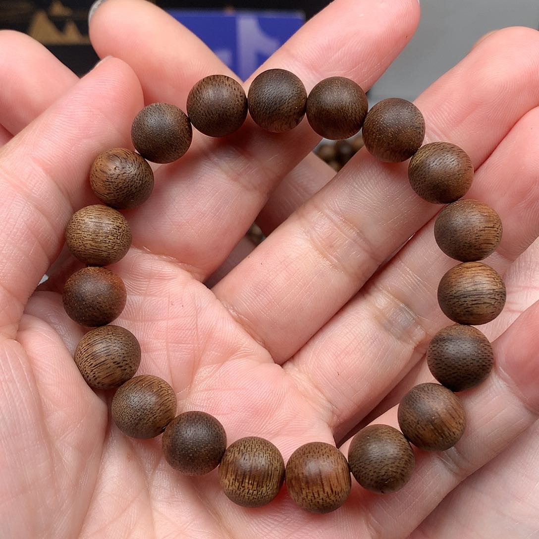 沉香手串越南芽庄白棋楠1.0