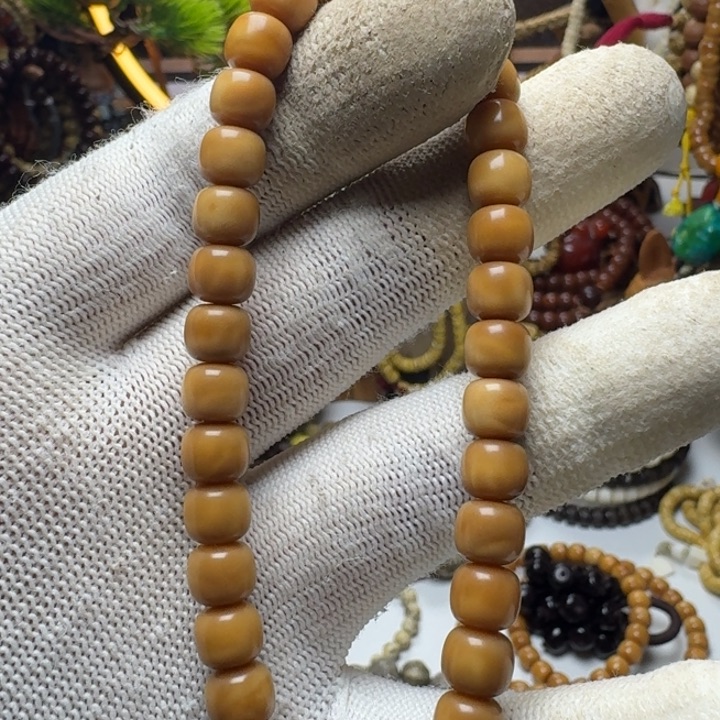 星月菩提手串4号车尺寸8.7龙脊手持