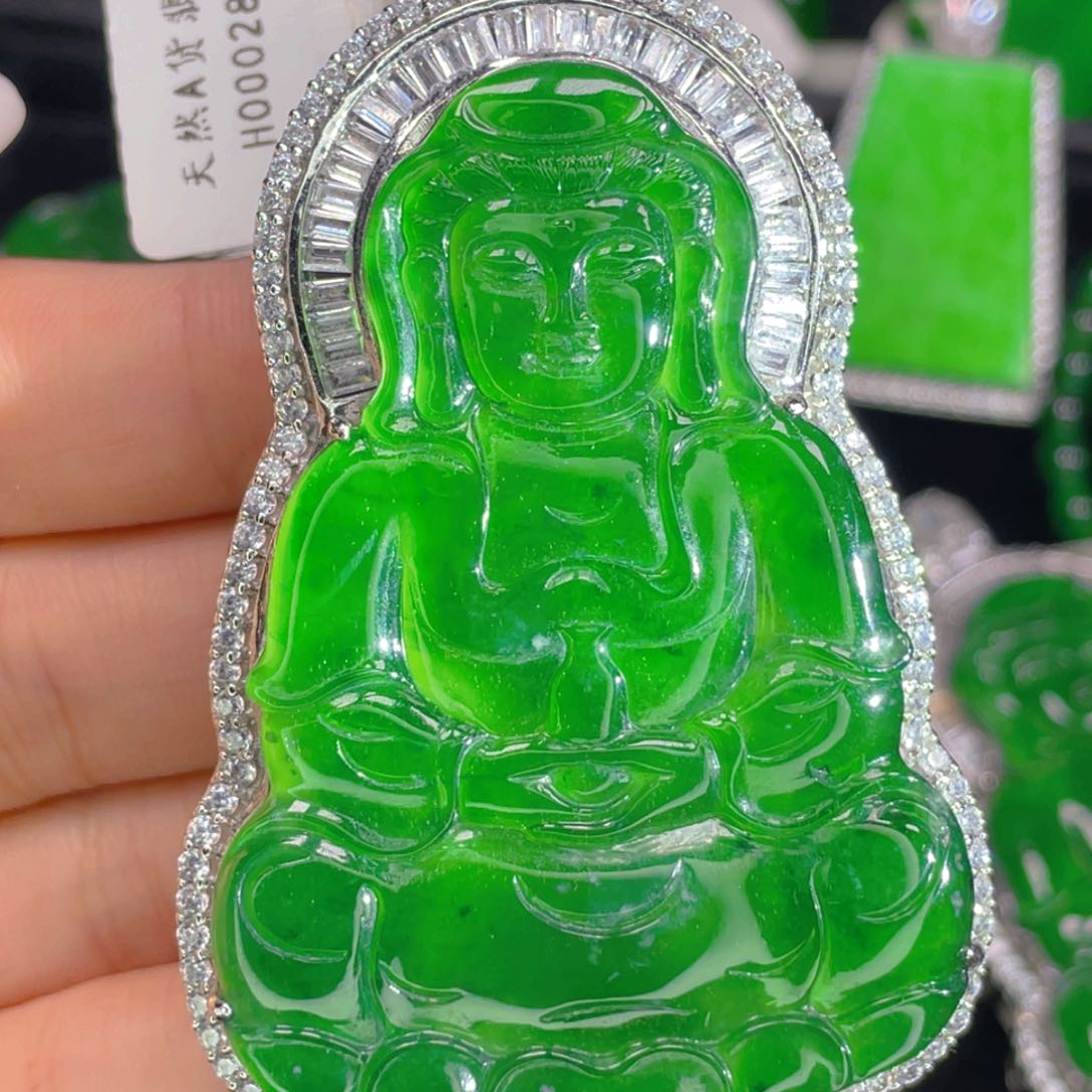 翡翠吊坠(不含链)未镶嵌