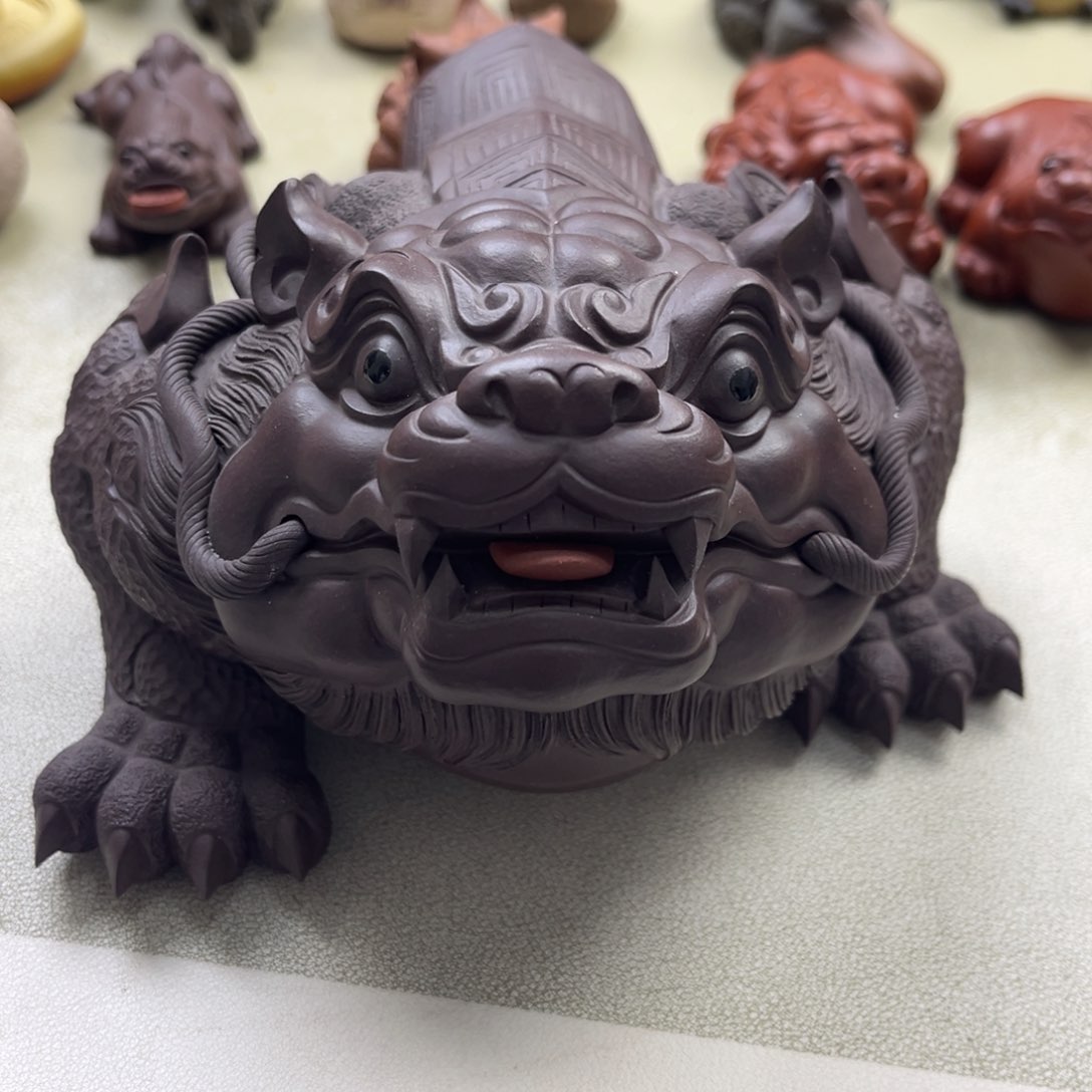 紫砂茶宠武*生紫砂茶宠