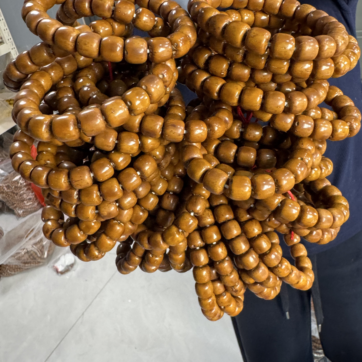 Z9紫金鼠道珠手串11+左右