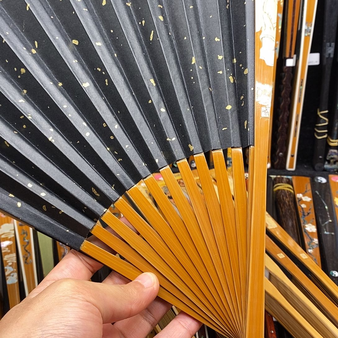 翠***菜扇子钟馗雕刻三合青