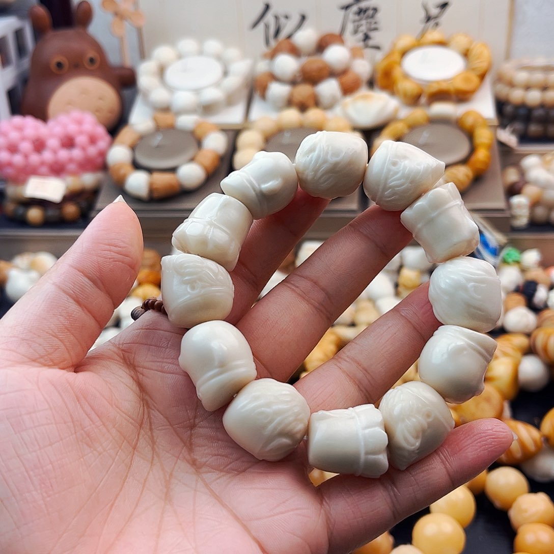 菩提根/象牙果吊坠师徒四人