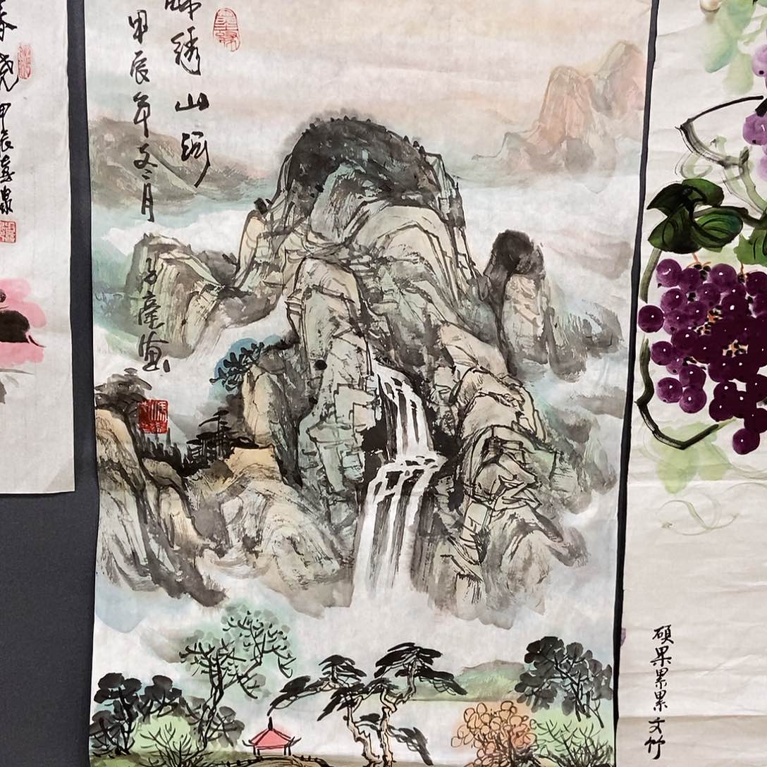 国画平价版书画冯子豪50/100