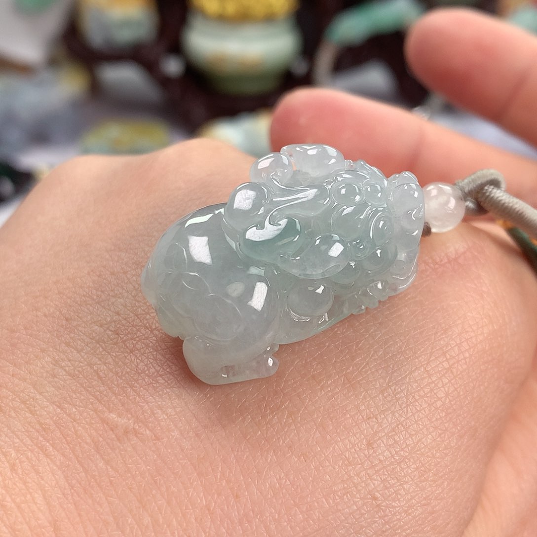 【闪购商品】翡翠颈饰未镶嵌翡翠貔貅