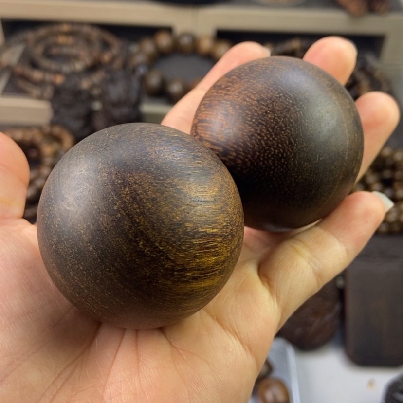 【闪购商品】沉香木手把件東*越南芽庄白奇楠