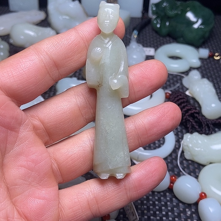 吊坠(不含链)未镶嵌和田玉垚**先