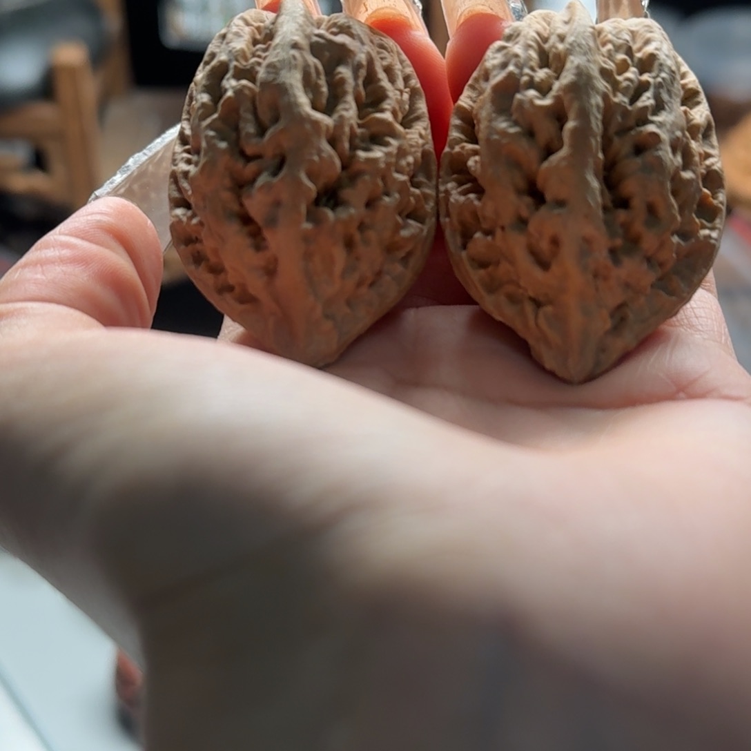文玩核桃把件关东木子楸百核95花皮