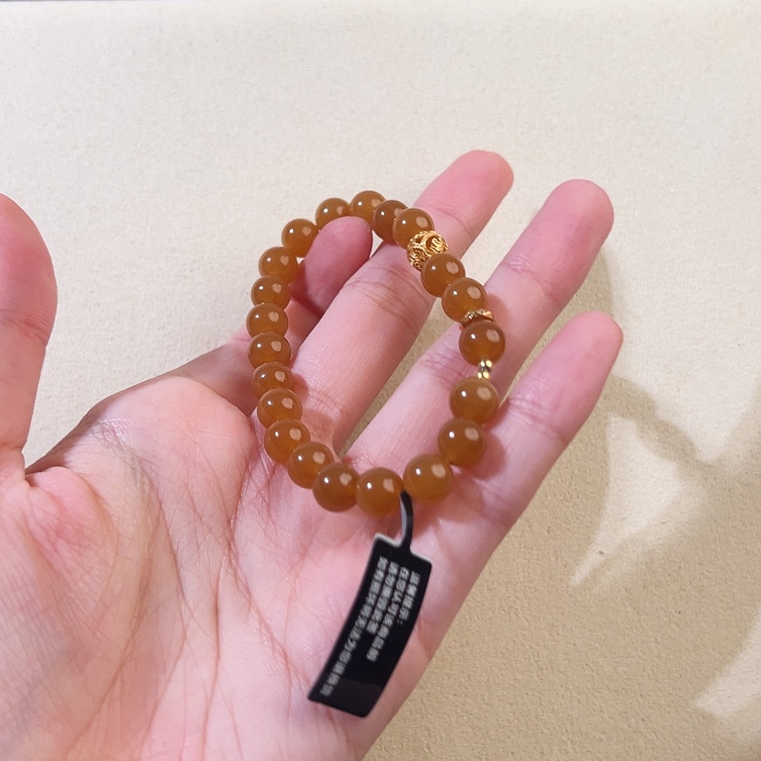 期***…和田玉（糖玉）未镶嵌手链