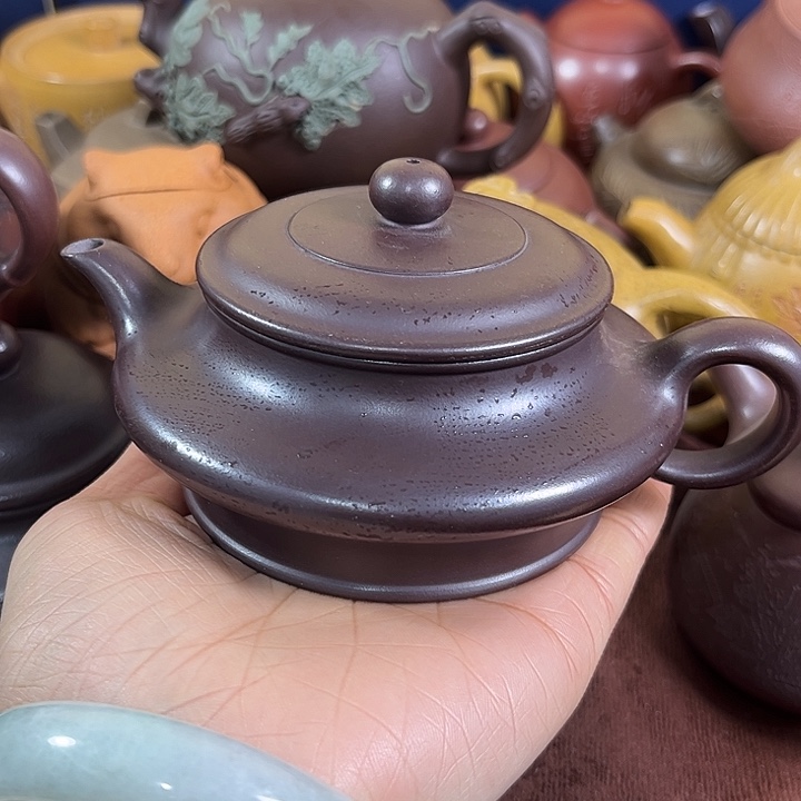 胖***嘟紫砂茶壶紫砂微瑕