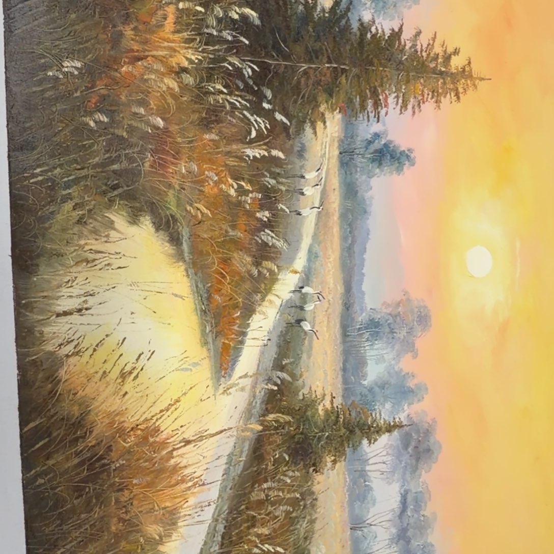 油画在干嘛啊我的天