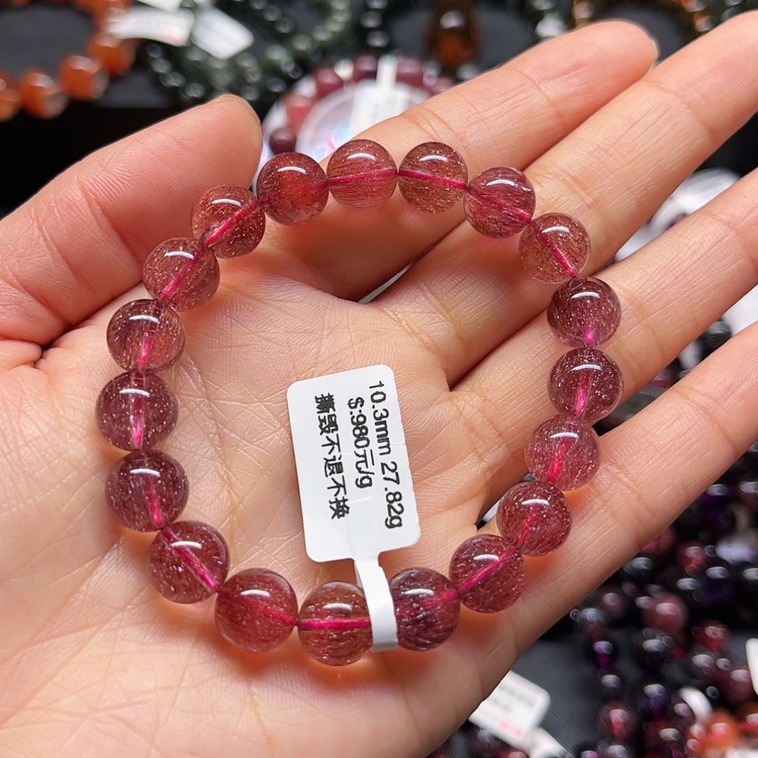 水晶手链未镶嵌手链