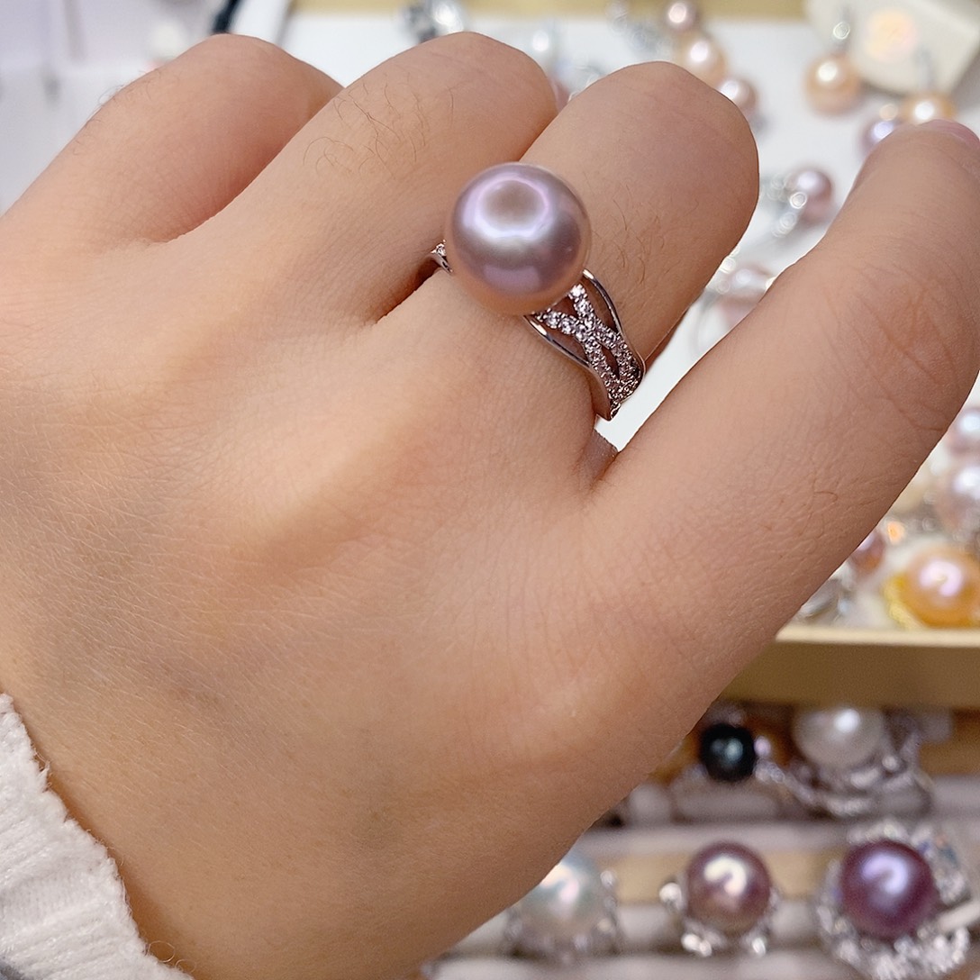 戒指未镶嵌淡水珍珠