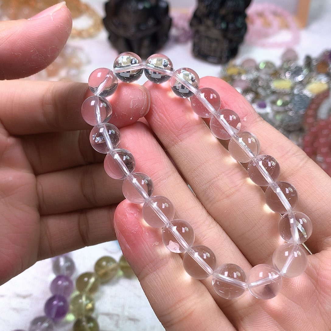 水晶手链未镶嵌天然
