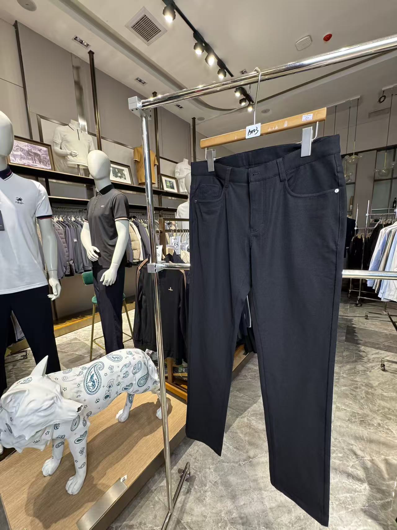 【牙哥夫妇】A003#男装商务休闲裤