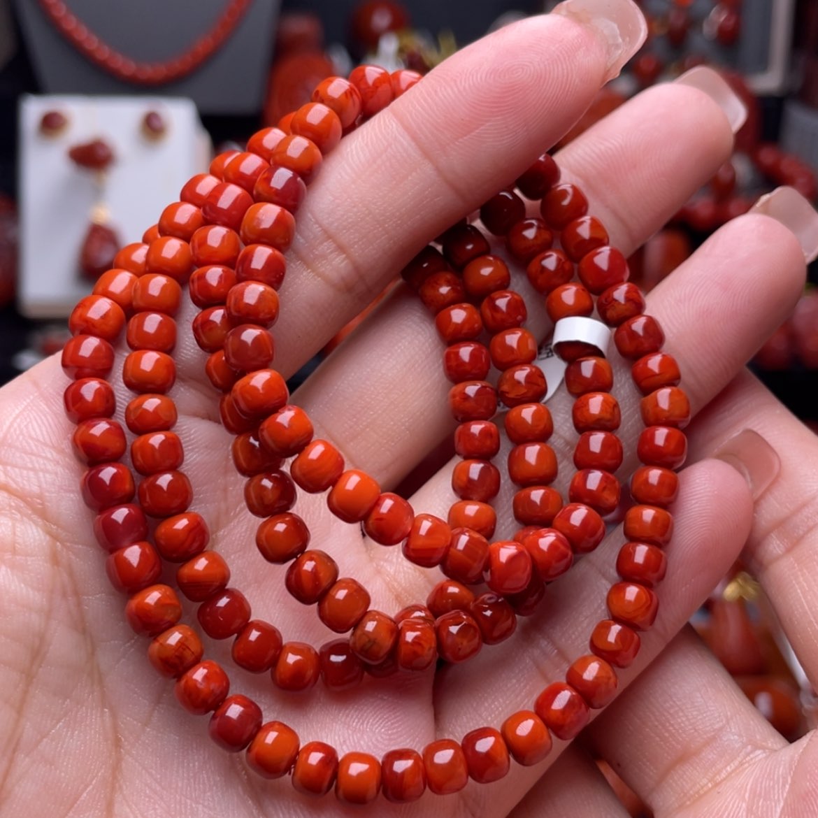 【闪购商品】南红玛瑙5➕老型多圈未镶嵌