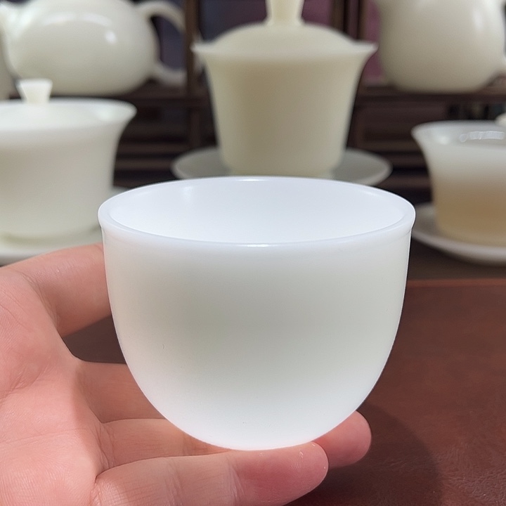 高冰素烧140ml缸杯主人杯