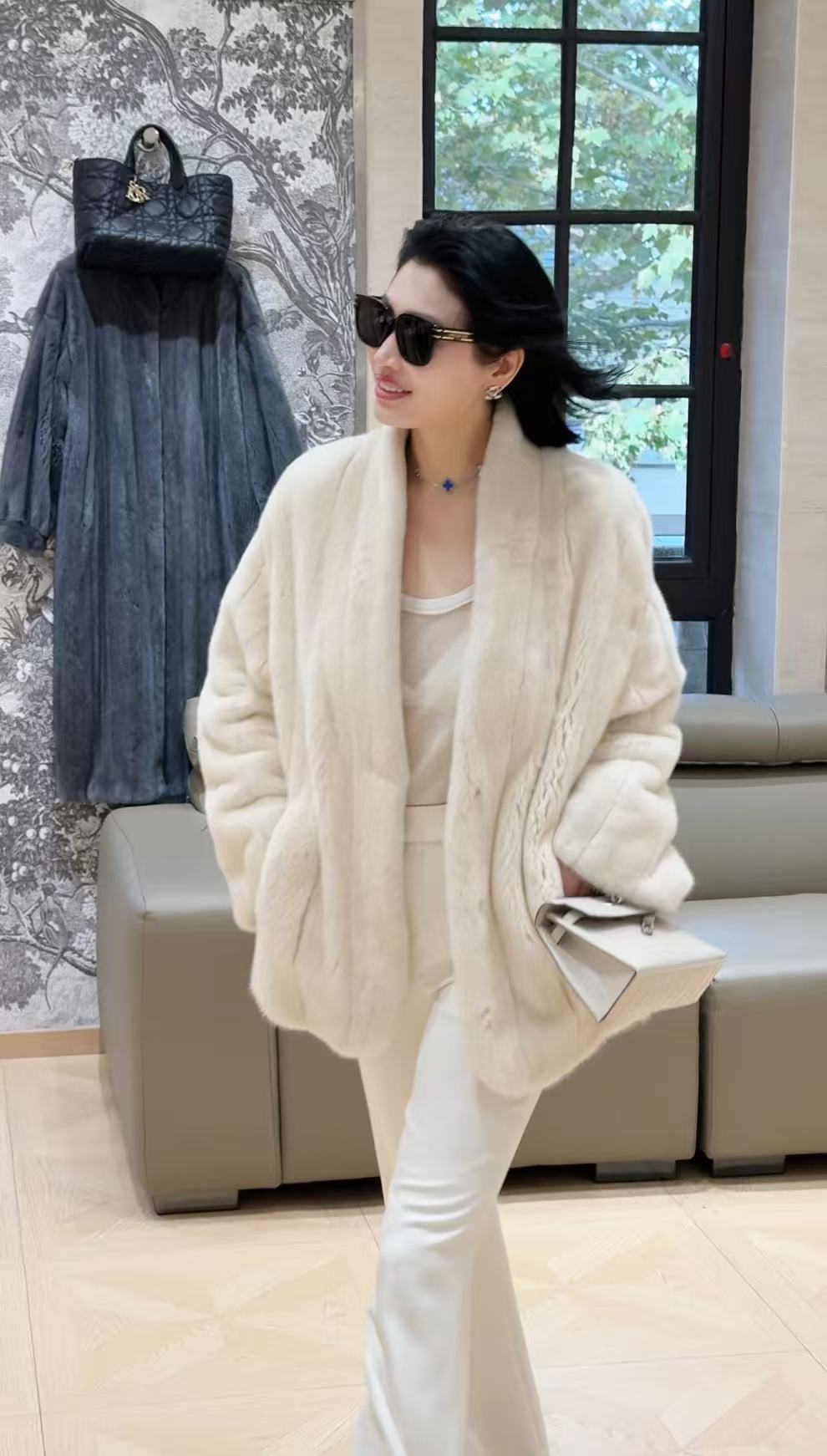【YINGFEI PARIS】高级定制款水貂外套