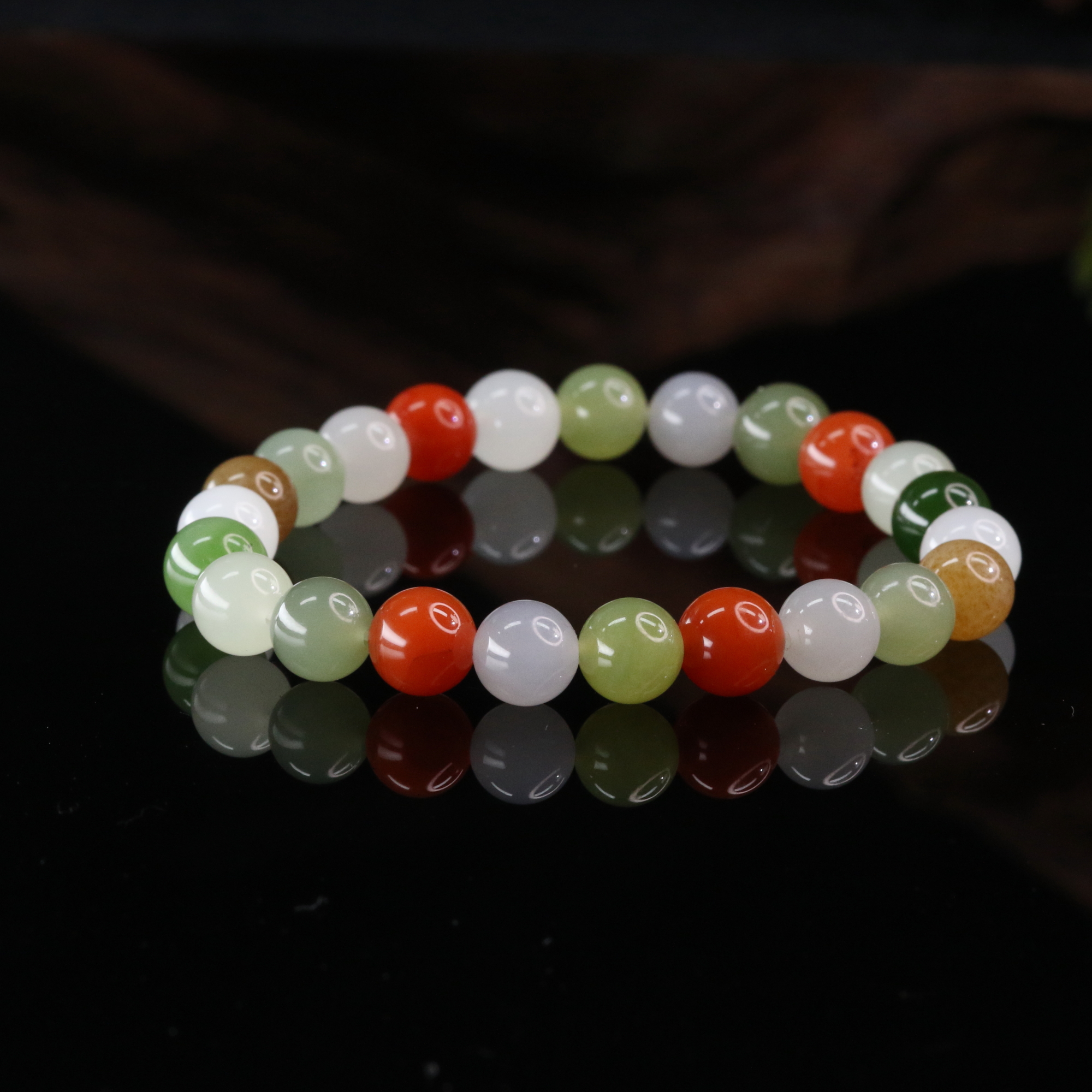 11和田玉多宝手串/900190北京中保拍卖