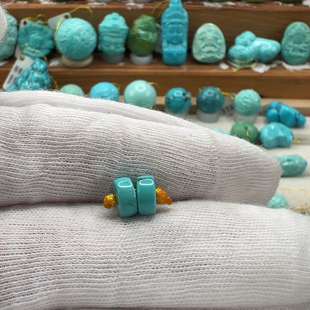 绿松石隔片 未镶嵌