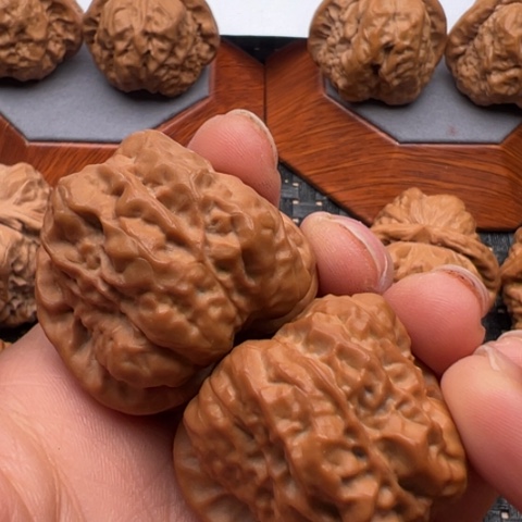 文玩核桃把件張*边37左右
