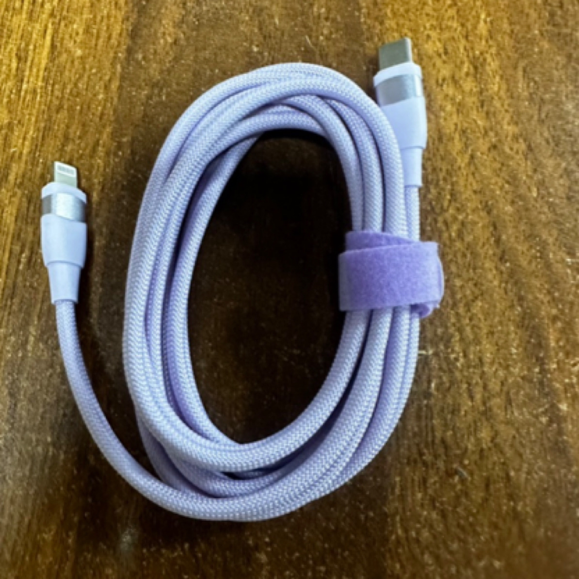 （1.2米+2米线）到手两根线）充电线数据线紫色快充线