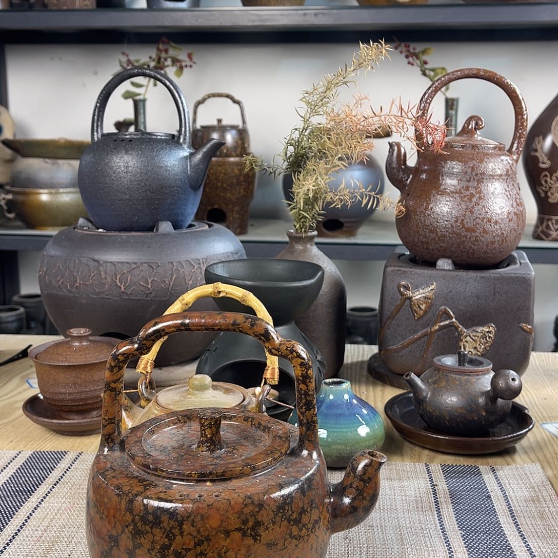 紫砂粗陶实用砂锅