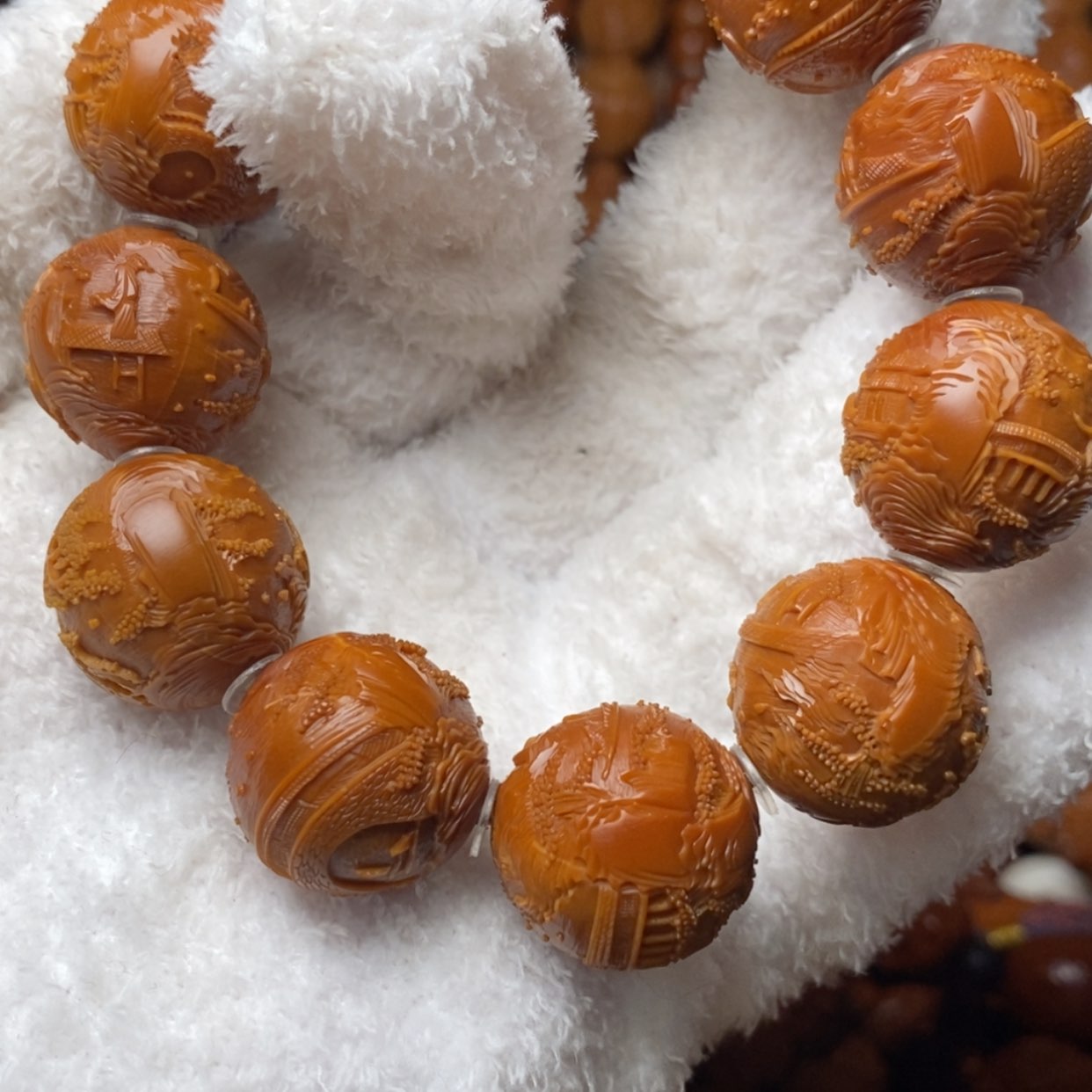 【闪购商品】橄榄核手串/手链二**雪橄榄核雕工艺