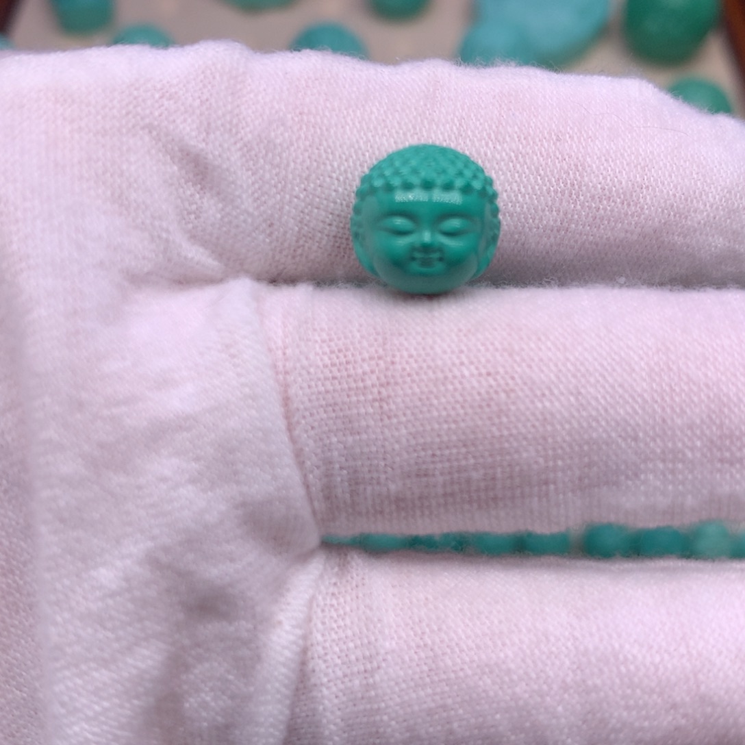 原生态散珠配珠宝宝佛头卡11.2