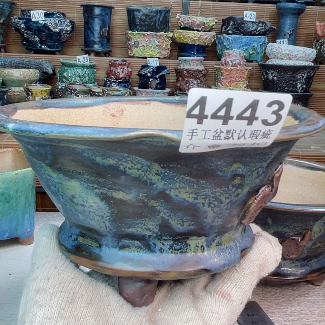 景德镇陶瓷艺术罐，全手工制作瑕疵特价