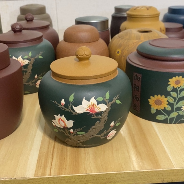紫砂茶叶罐紫砂茶叶罐