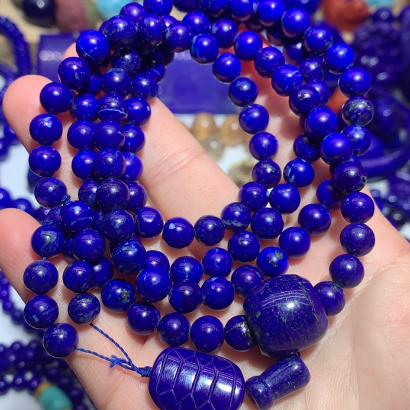 【闪购商品】青金石7m108手链未镶嵌