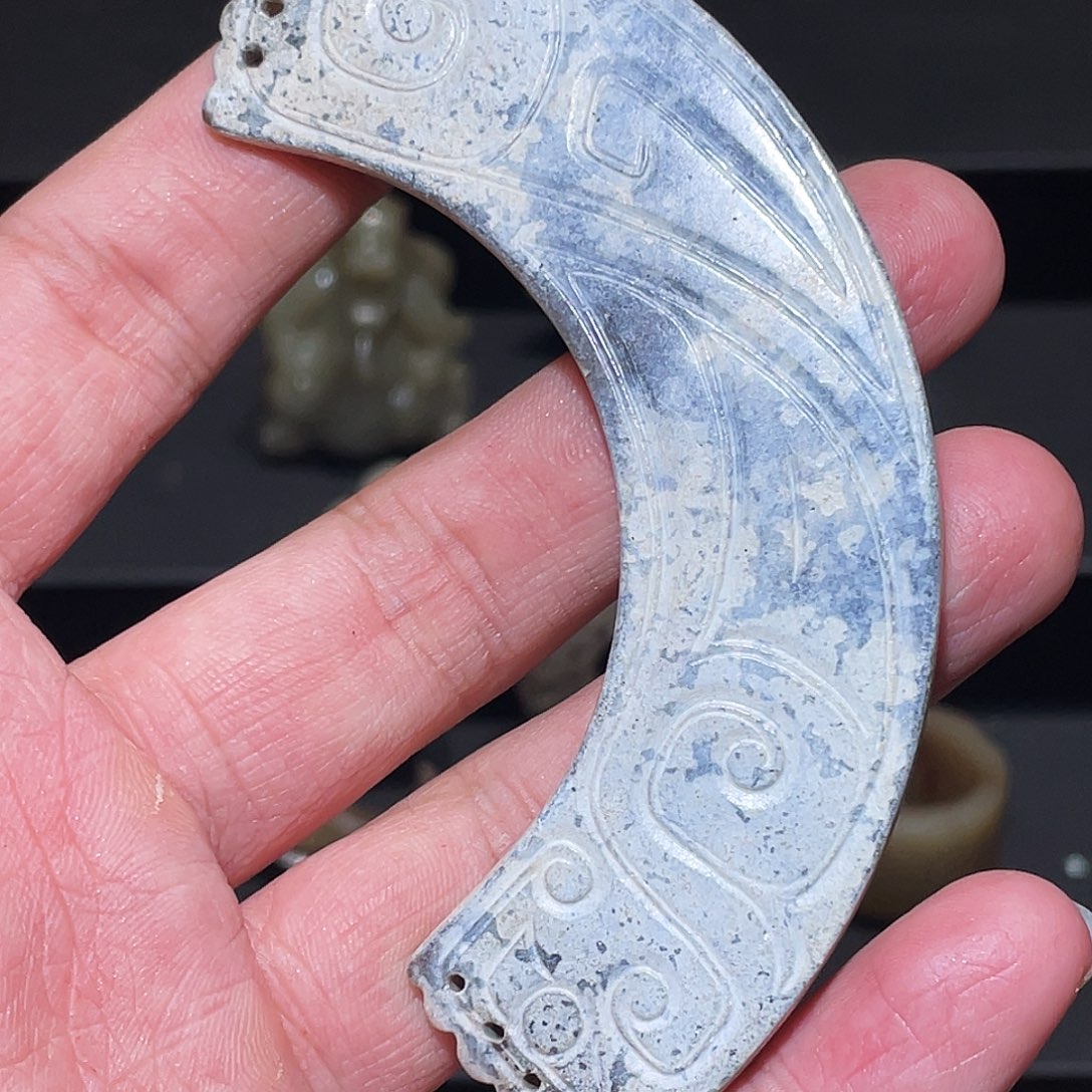 用***7和田玉（糖玉）未镶嵌挂件