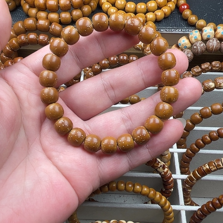 曾***叔紫金鼠手串紫金鼠实心老型手串