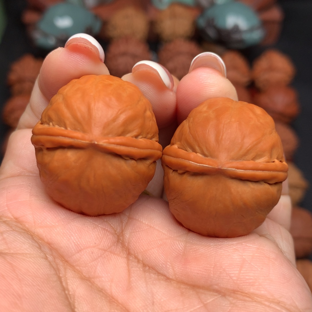 把件文玩核桃黄金甲