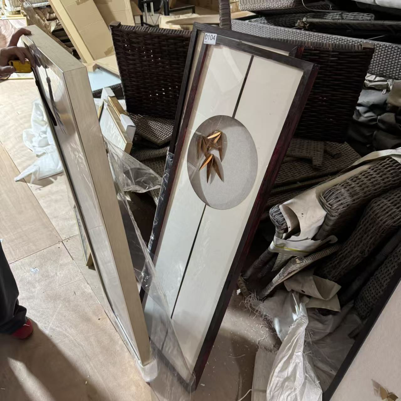 D104#装饰画40*120CM挂画库存尾货（47D）