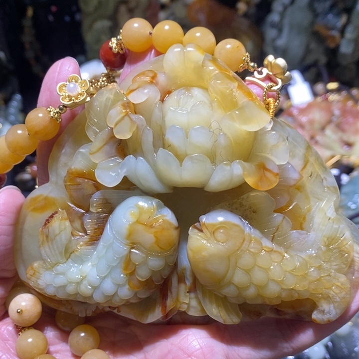 岫玉吊坠(赠链)未镶嵌