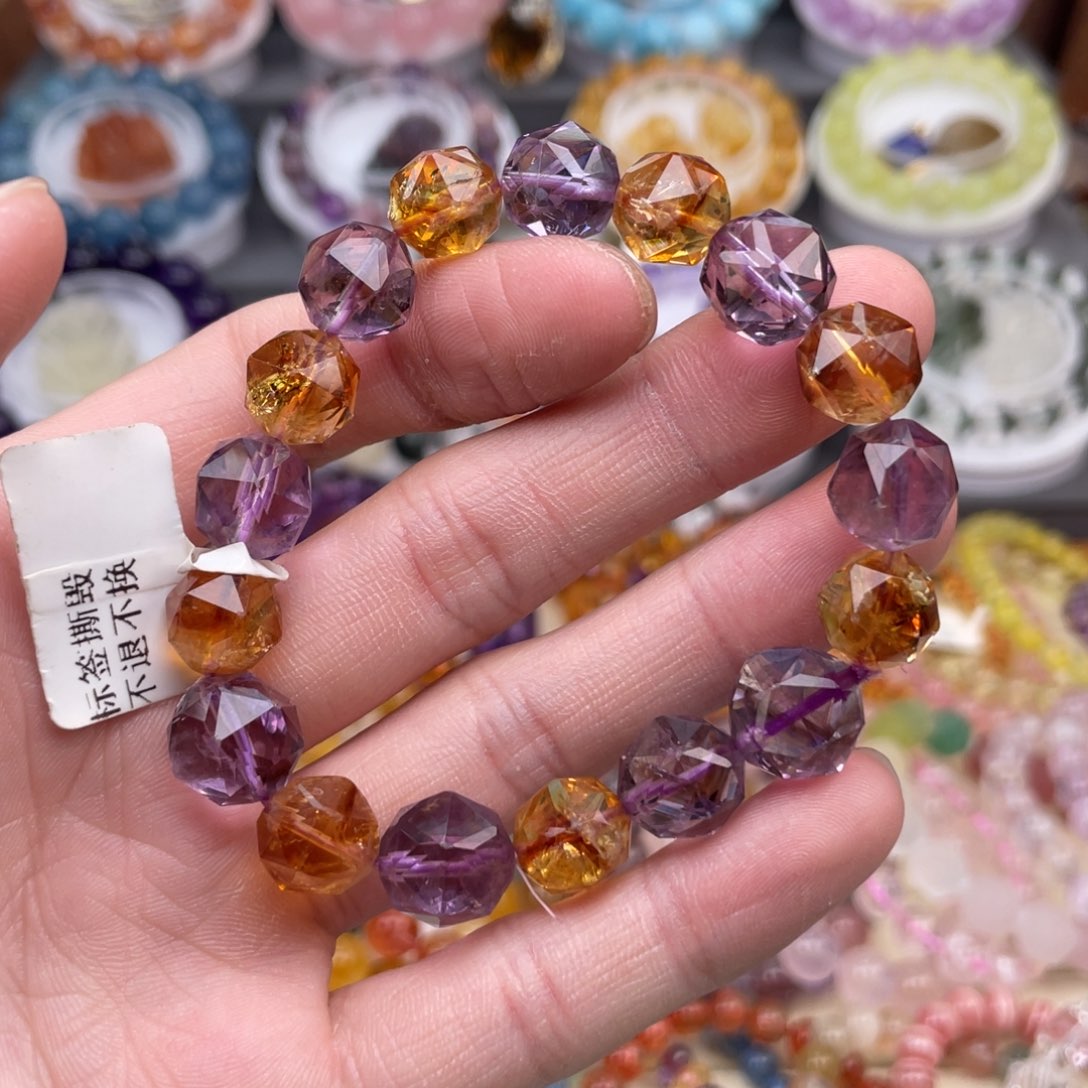 水晶手链未镶嵌天然