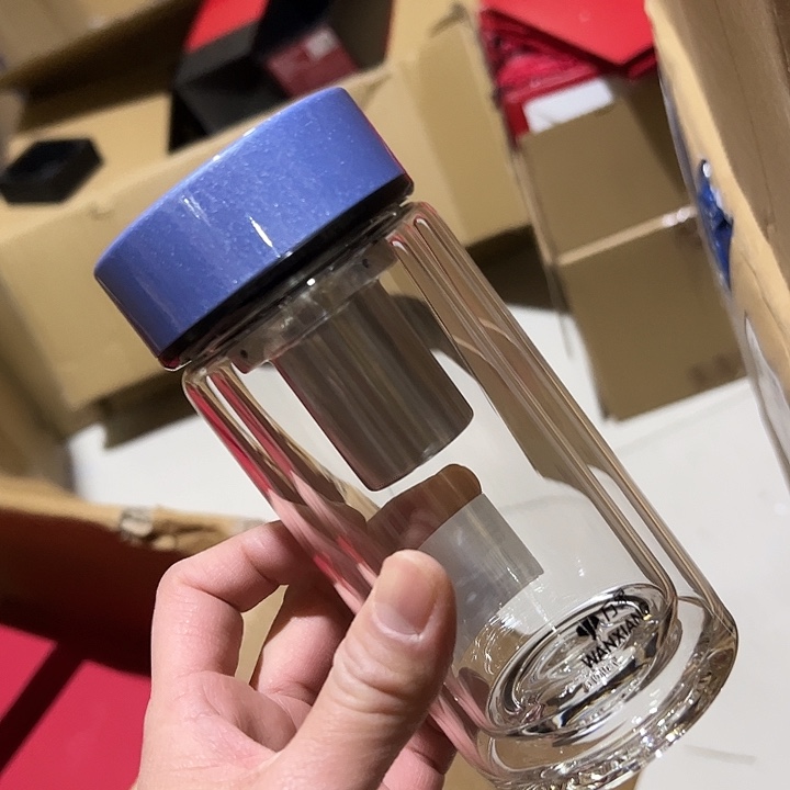 v161+66-210ml  玻璃杯蓝
