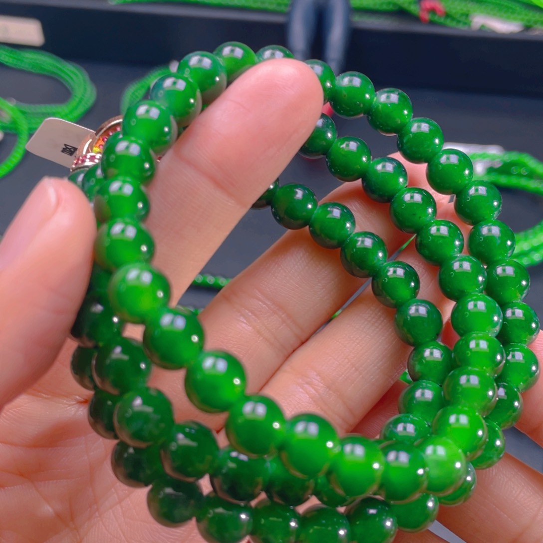 翡翠项链未镶嵌，1