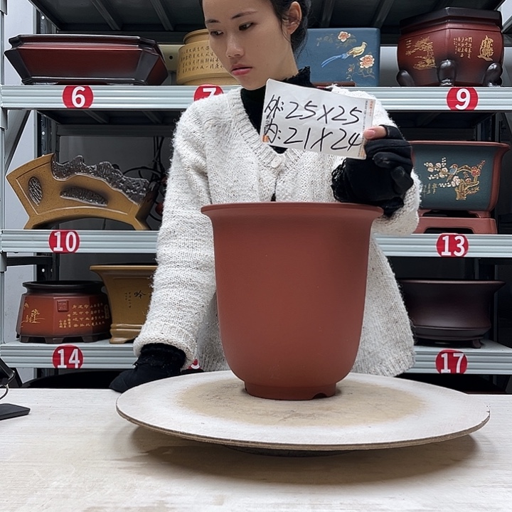 紫砂花盆紫砂花盆